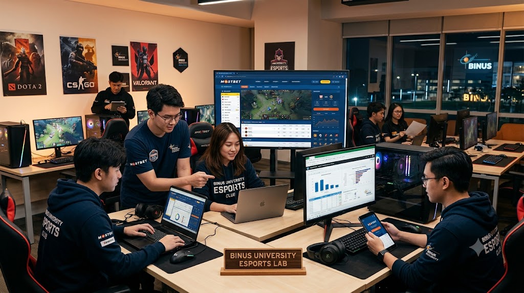 Binus Universitetinin eSports Klubu və Mostbet