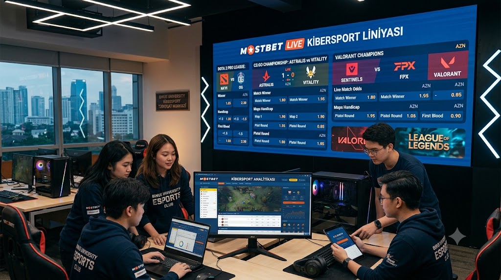Mostbet kibersport xətti